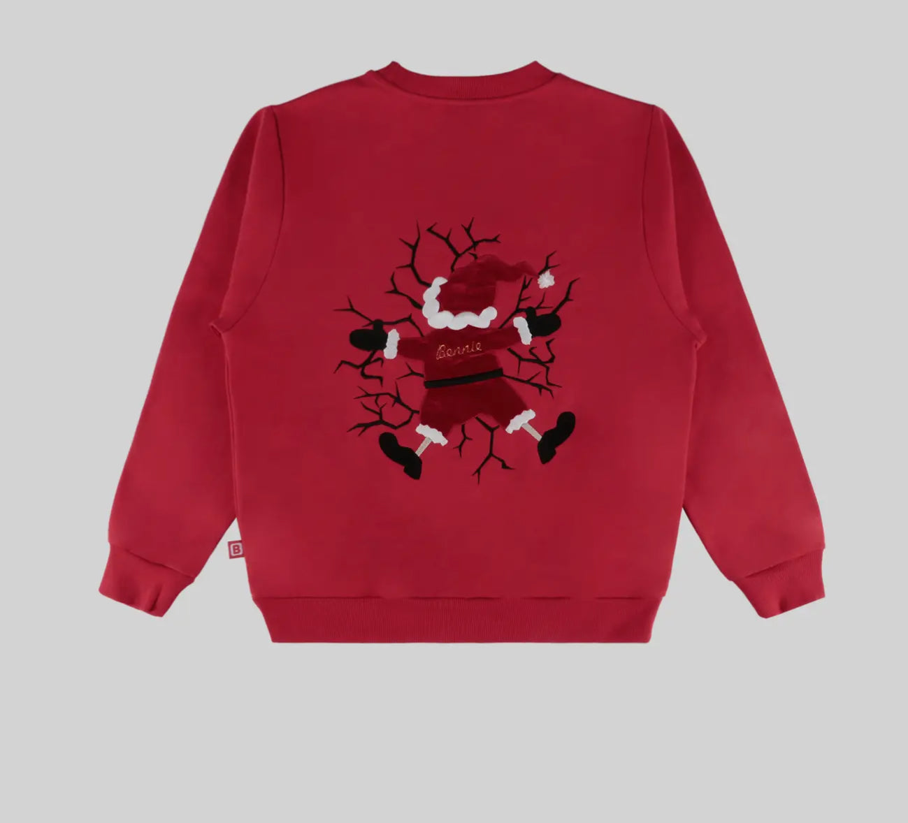 Felpa babbo Natale rossa