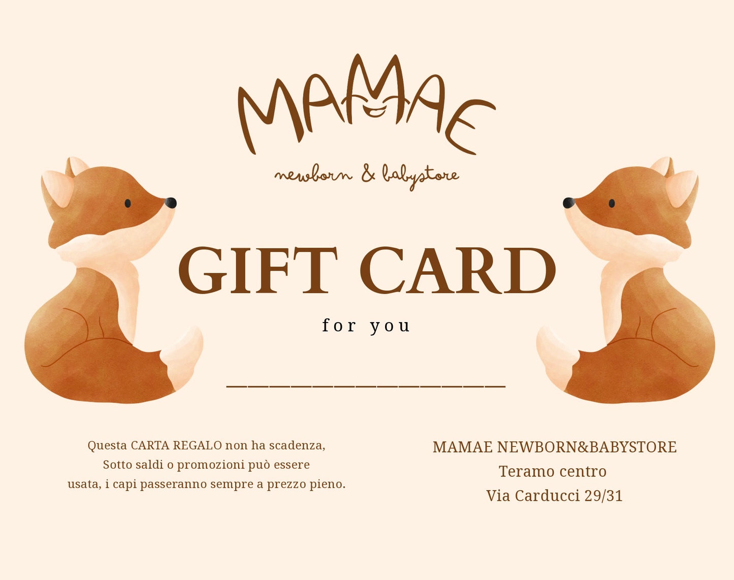 GIFT CARD