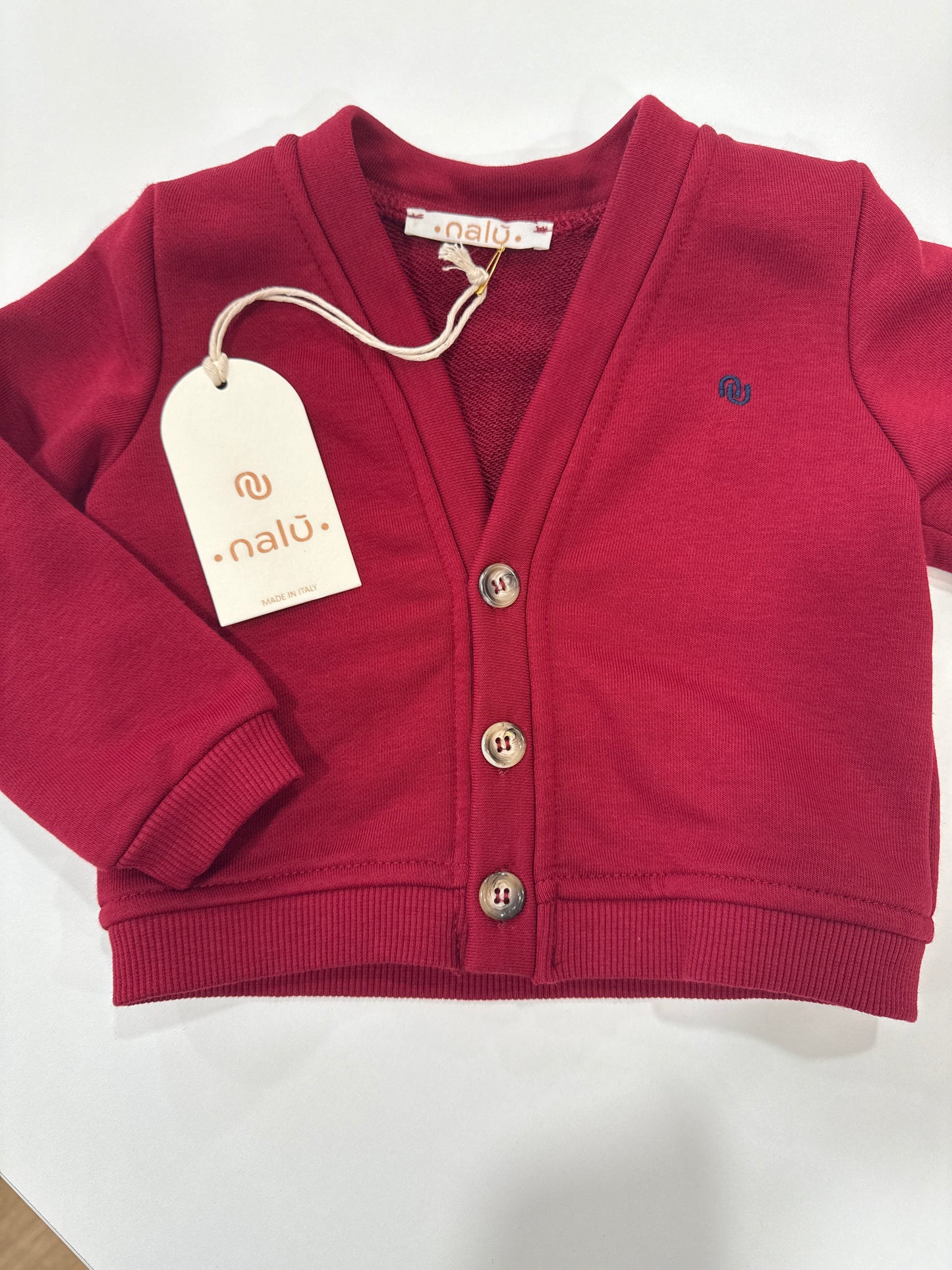 Cardigan rosso Nalù
