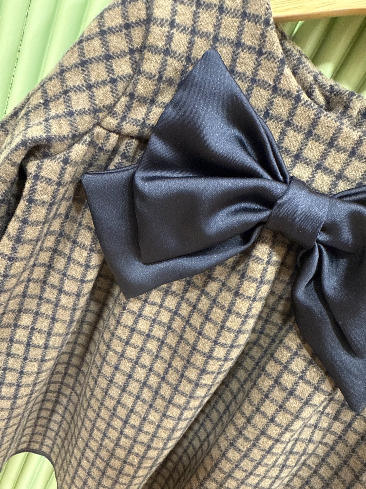 Abito fiocco blu A24