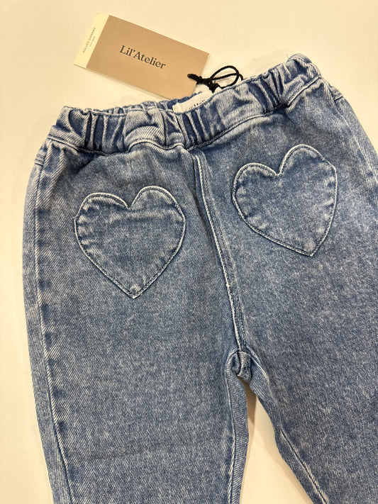 Jeans cuori Lil
