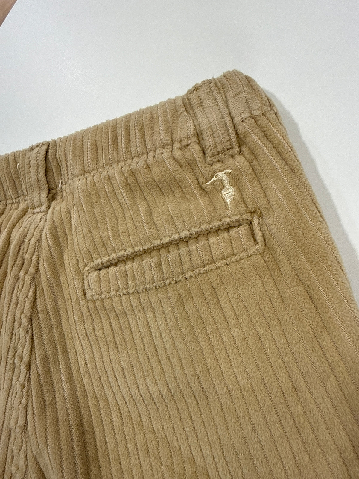 Pantalone velluto beige trussardi