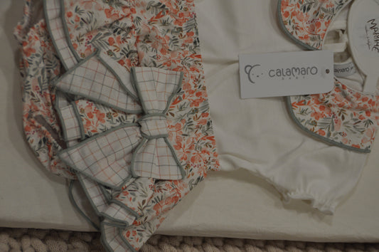 Completo fiori Calamaro MUMBAI