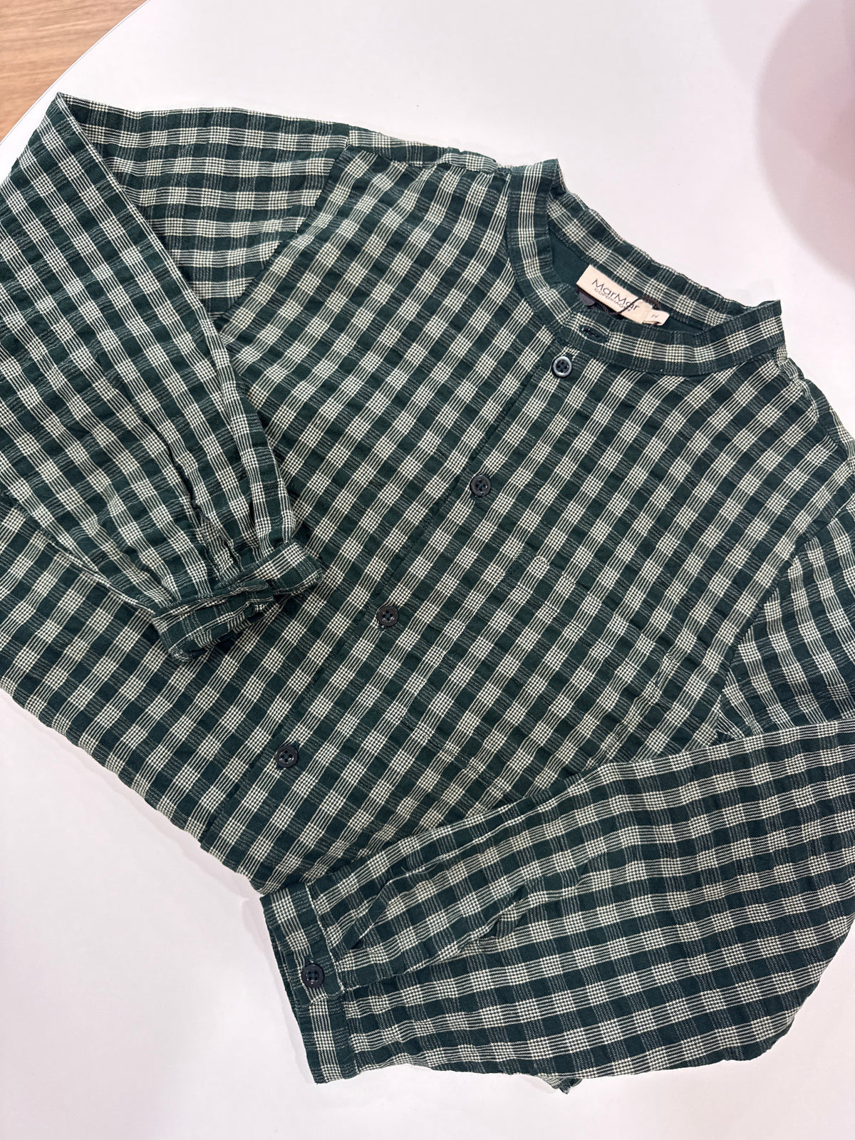 Camicia Marmar bimbo verde