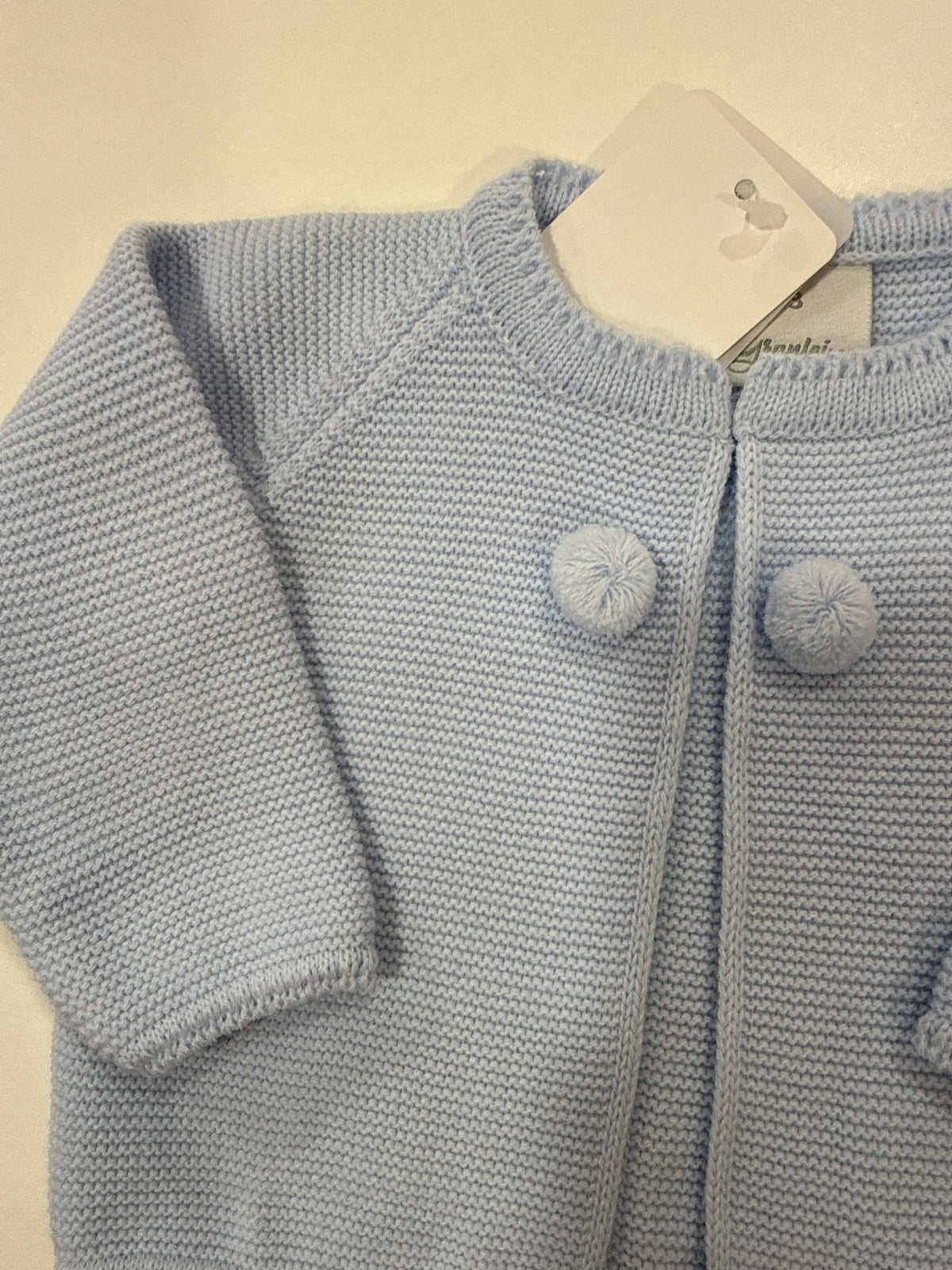Cardigan azzurro baby