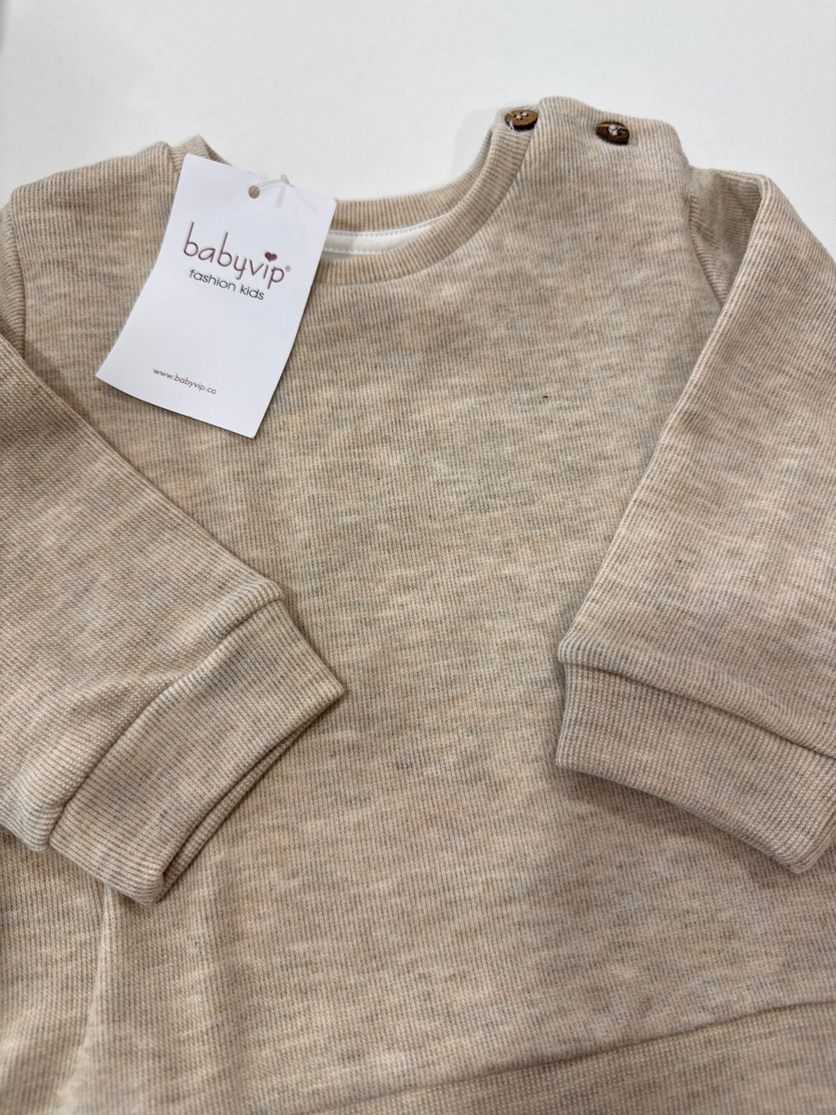 Felpa beige babyvip