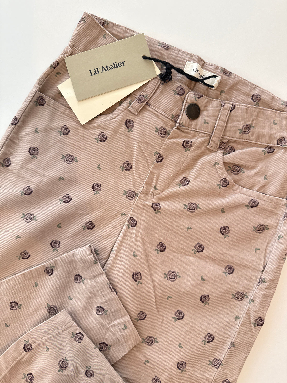 Pantaloni fiori bimba2