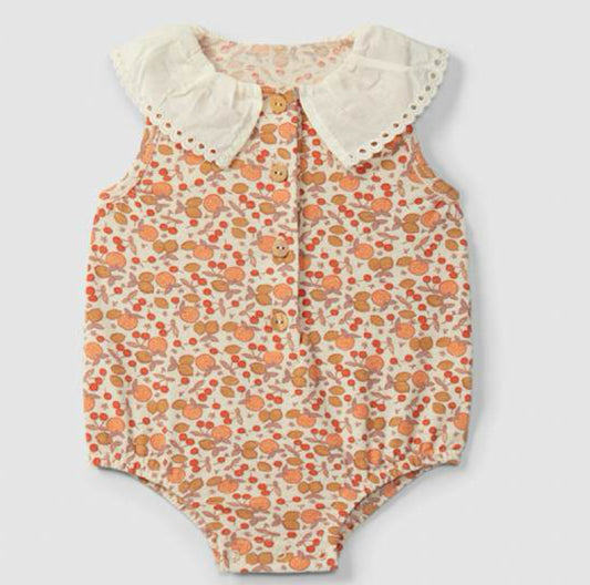 Body/pagliaccetto fiori Snug