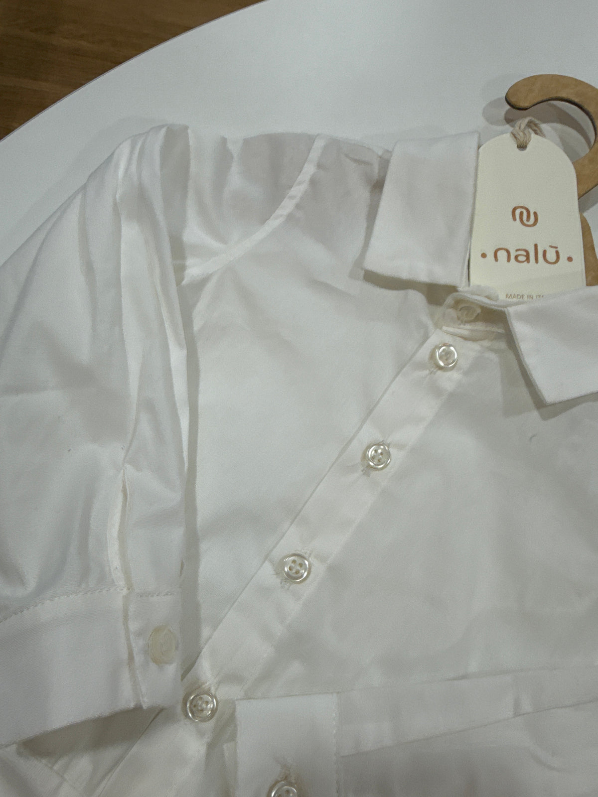 Camicia body bianca
