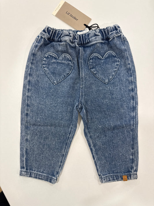 Jeans cuori Lil