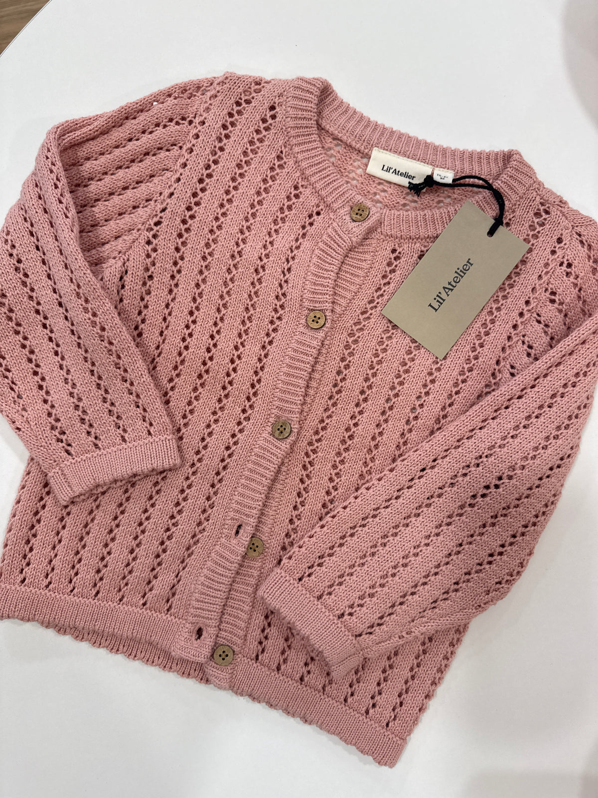 Cardigan rosa Lil'A
