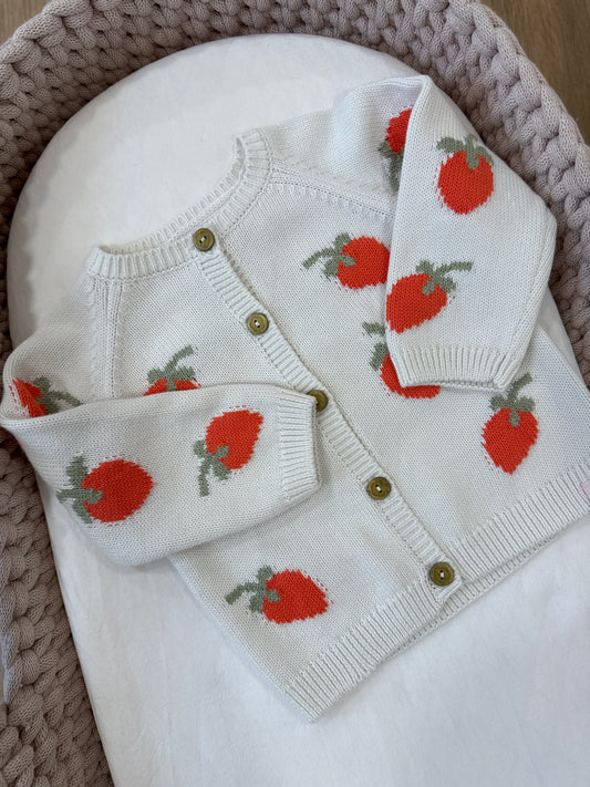 Cardigan Fragole babyface