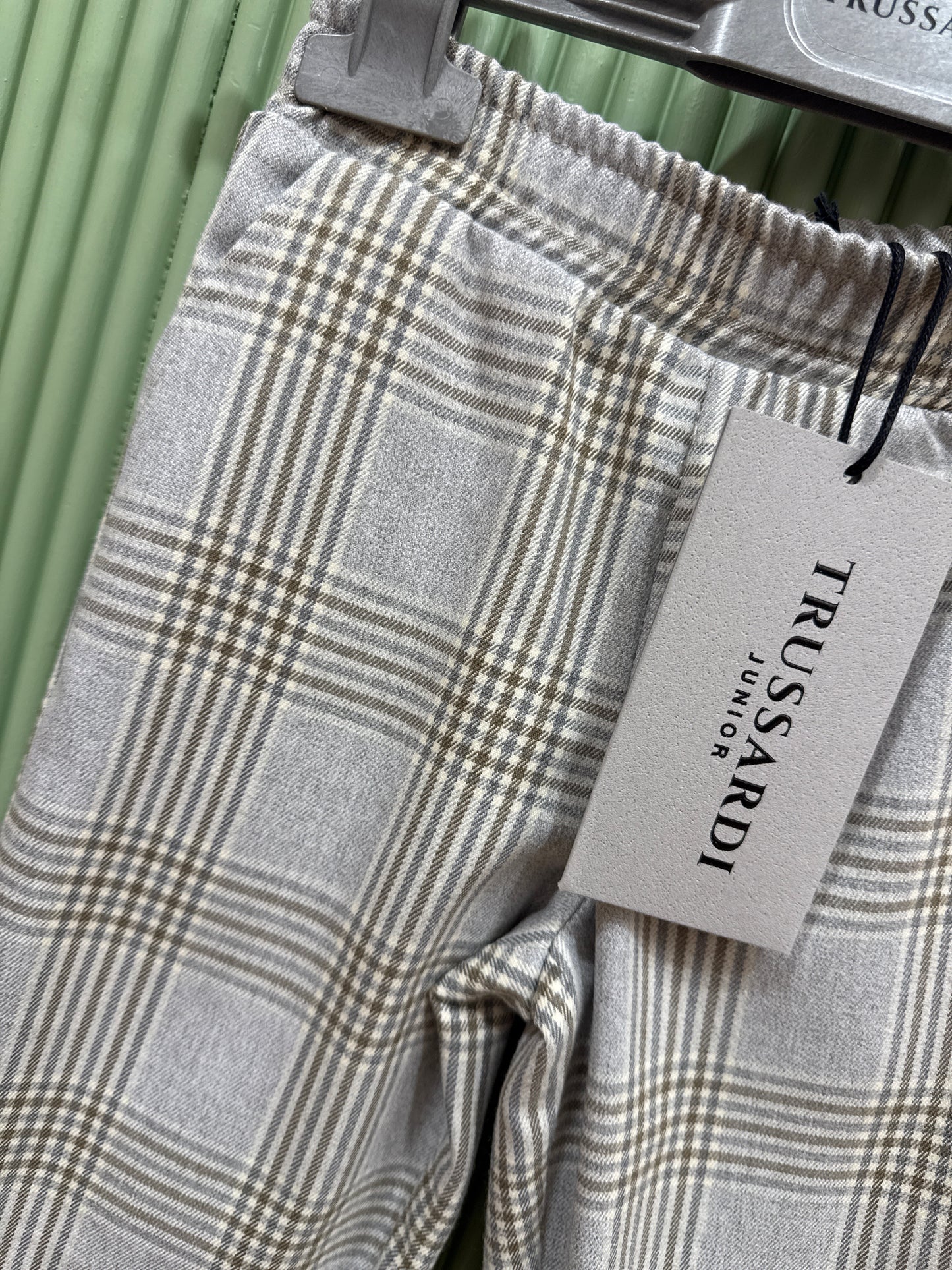Pantalone trussardi quadri