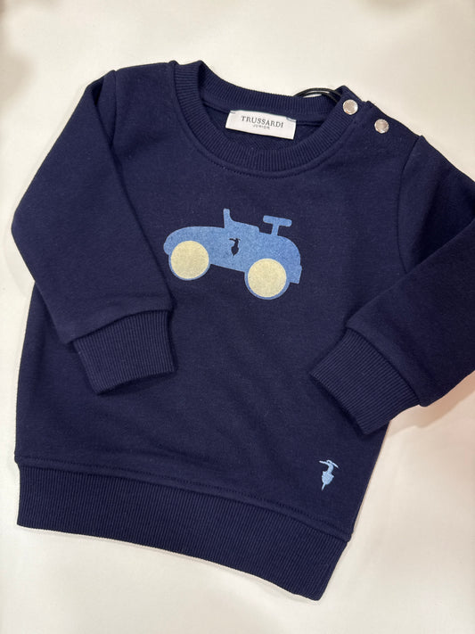 Felpa auto trussardi