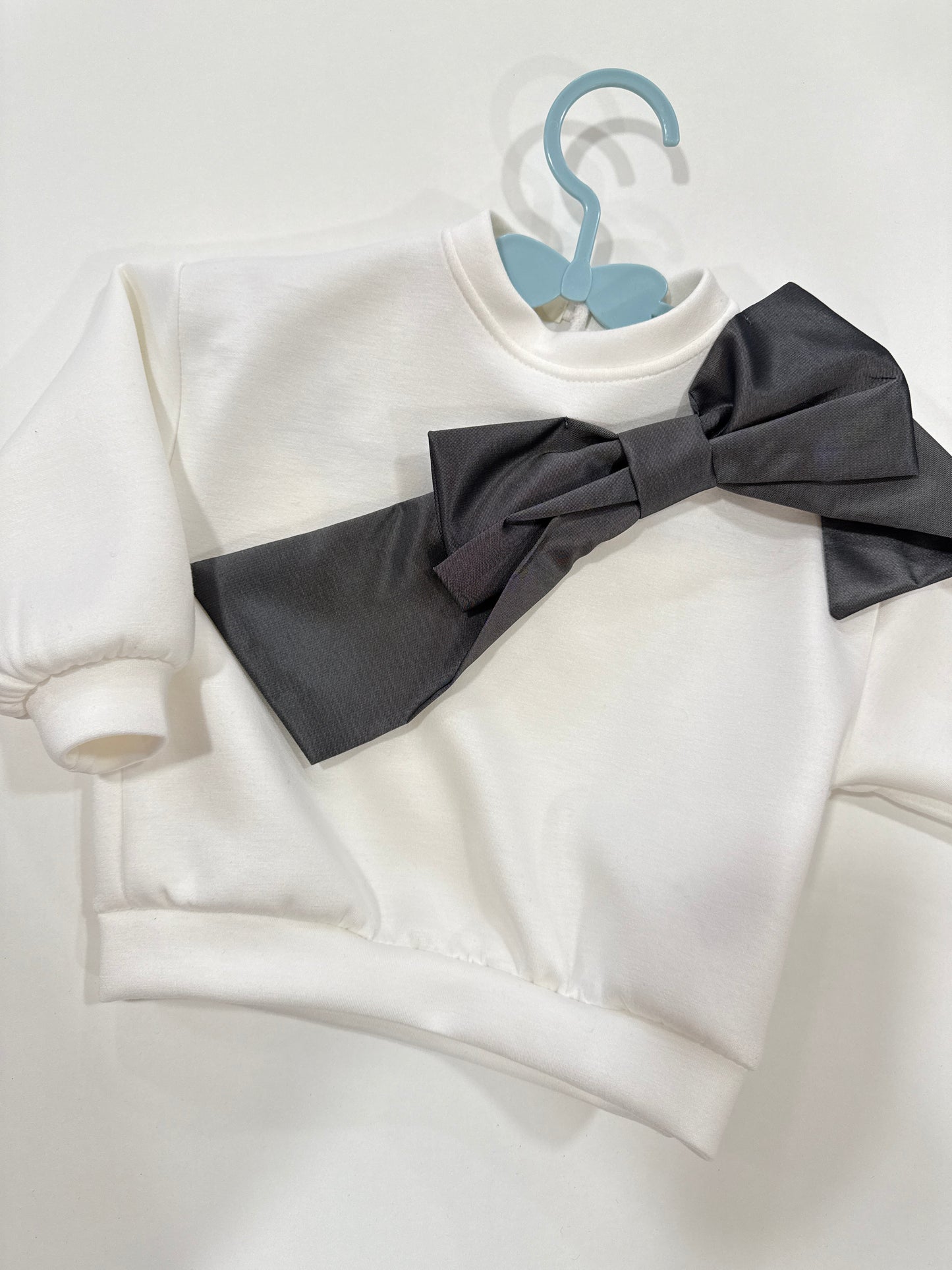 Felpa con fiocco nalù