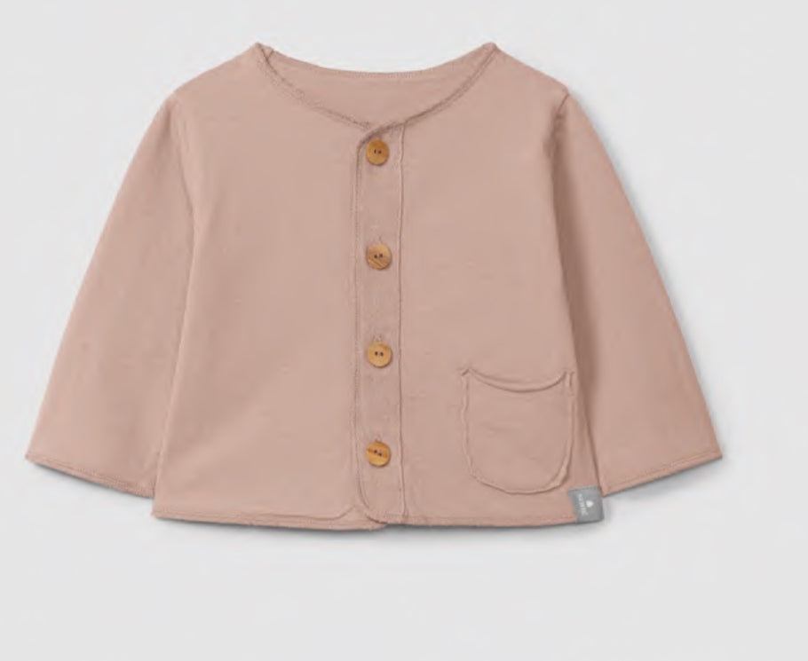 Cardigan rosa Snug
