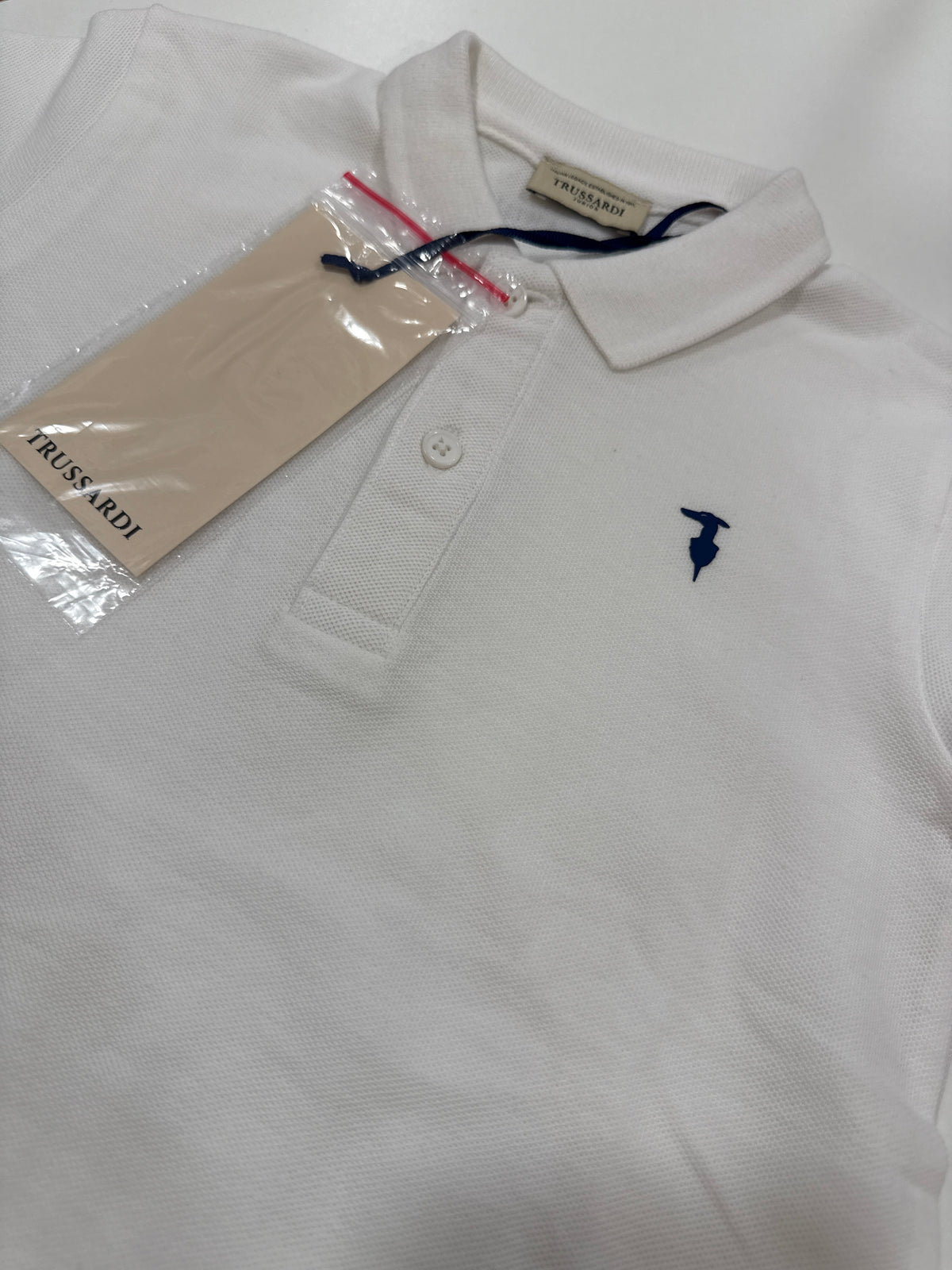 Polo bianca trussardi