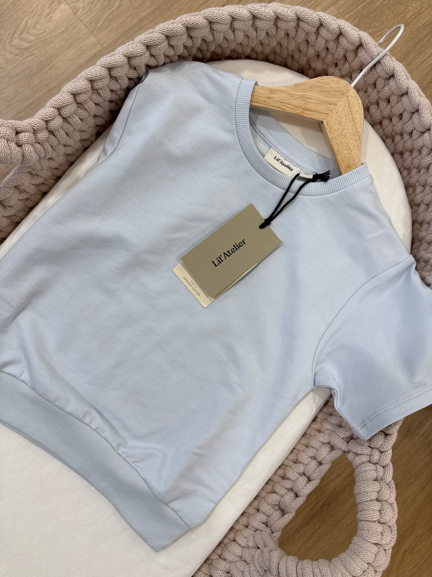 Felpa azzurra Lil