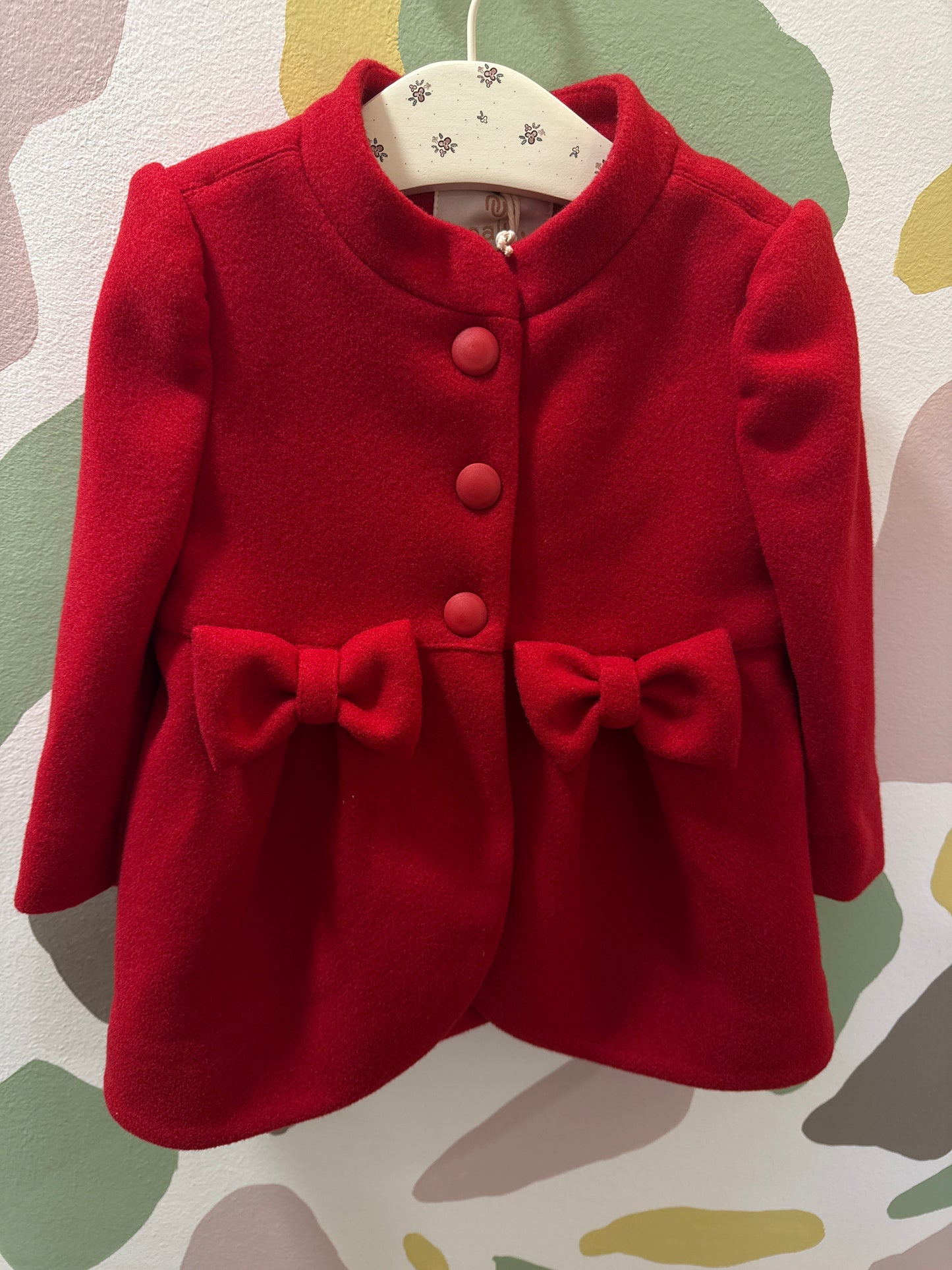 Cappottino rosso fiocchi