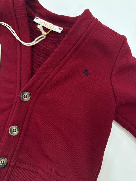 Cardigan rosso Nalù