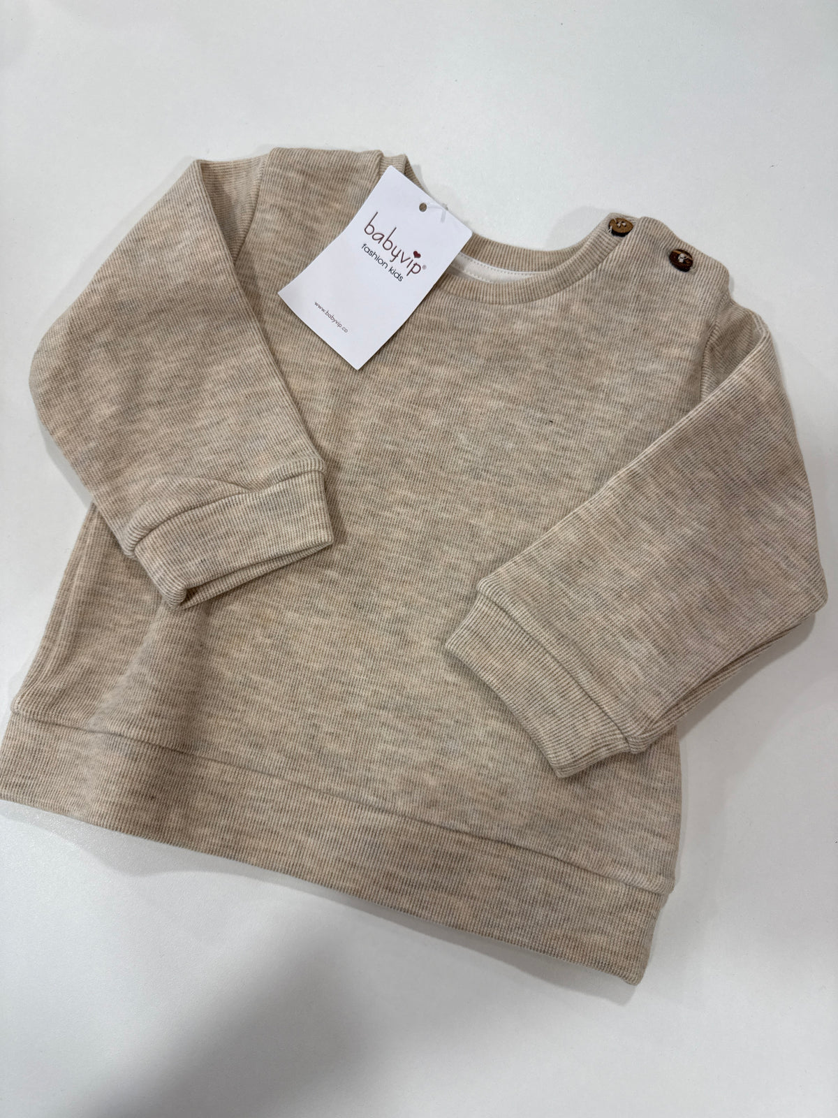 Felpa beige babyvip