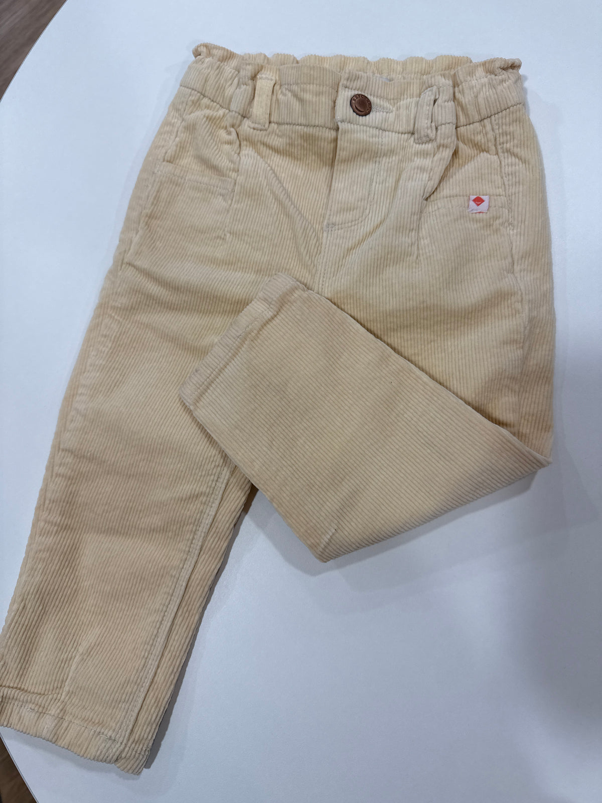 Pantaloni velluto bimba