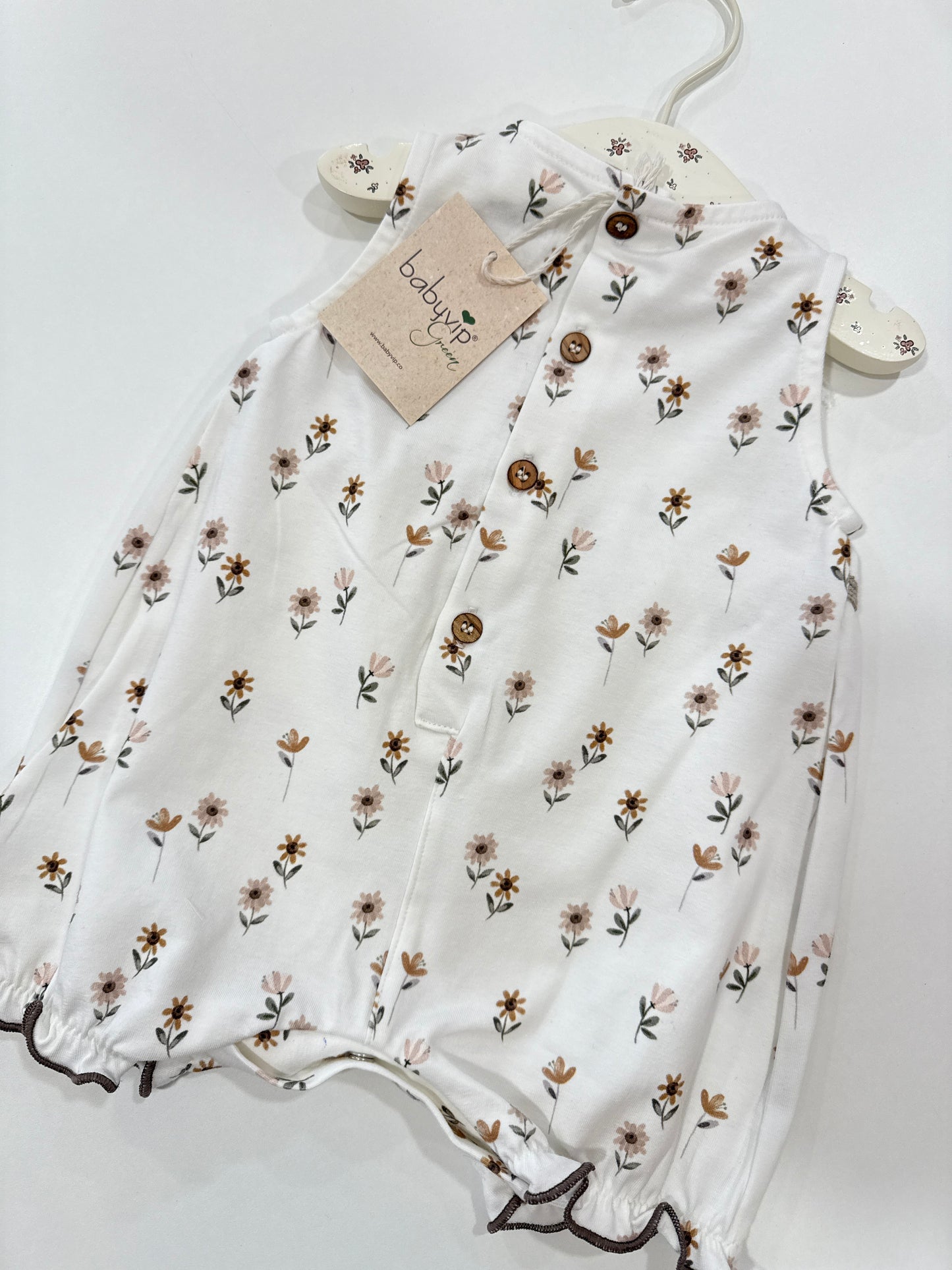 Pagliaccetto fiori babyvip
