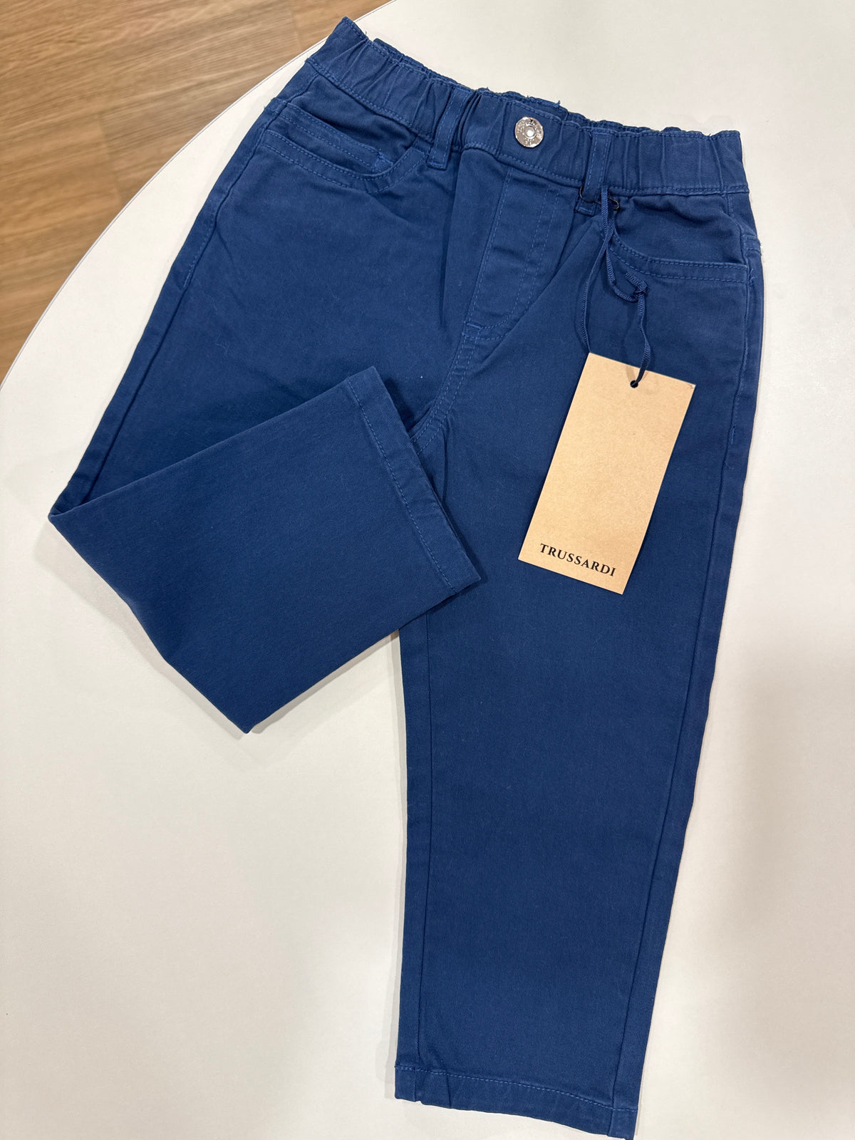 Pantalone blu trussardi