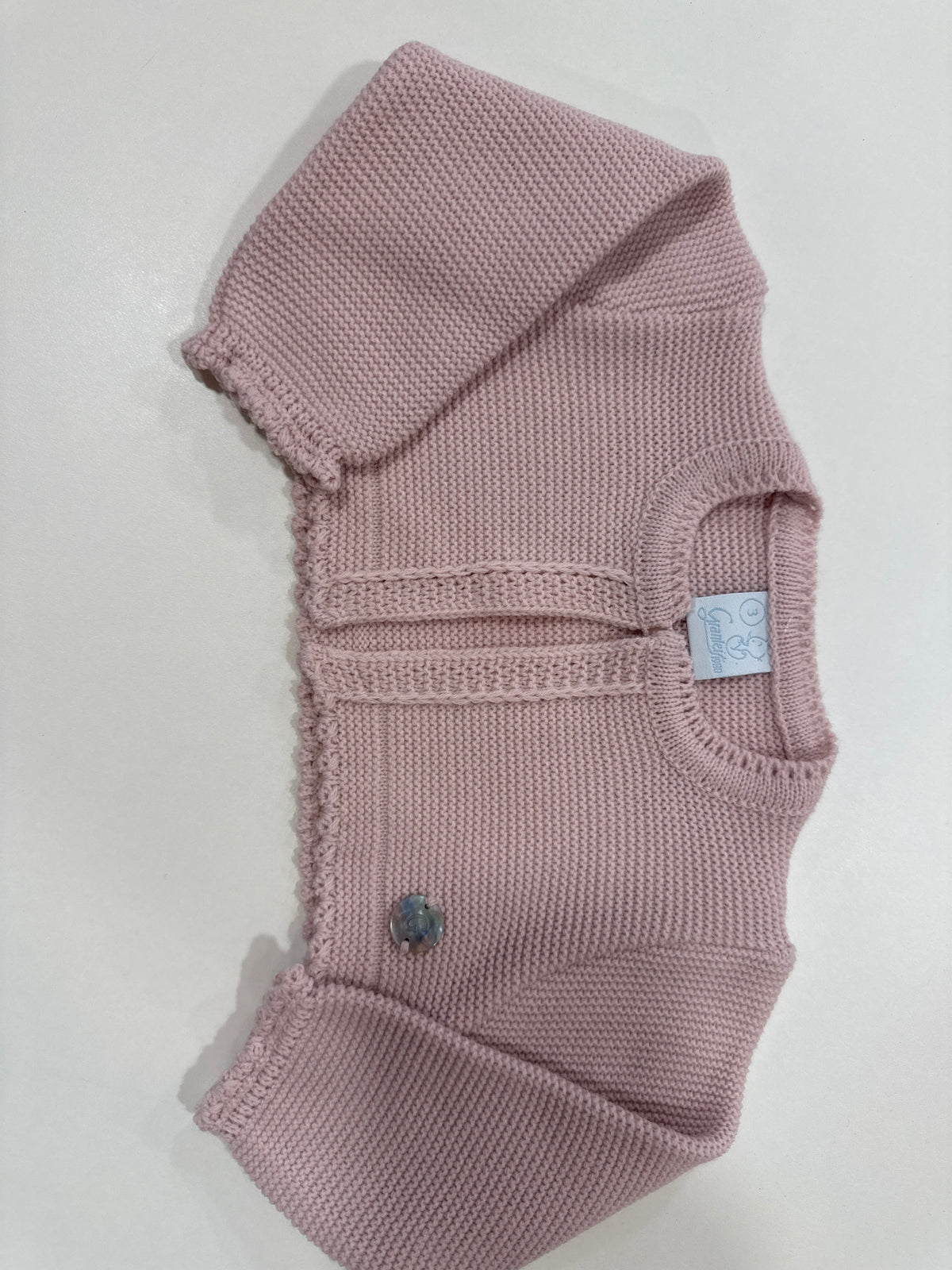 Cardigan rosa baby