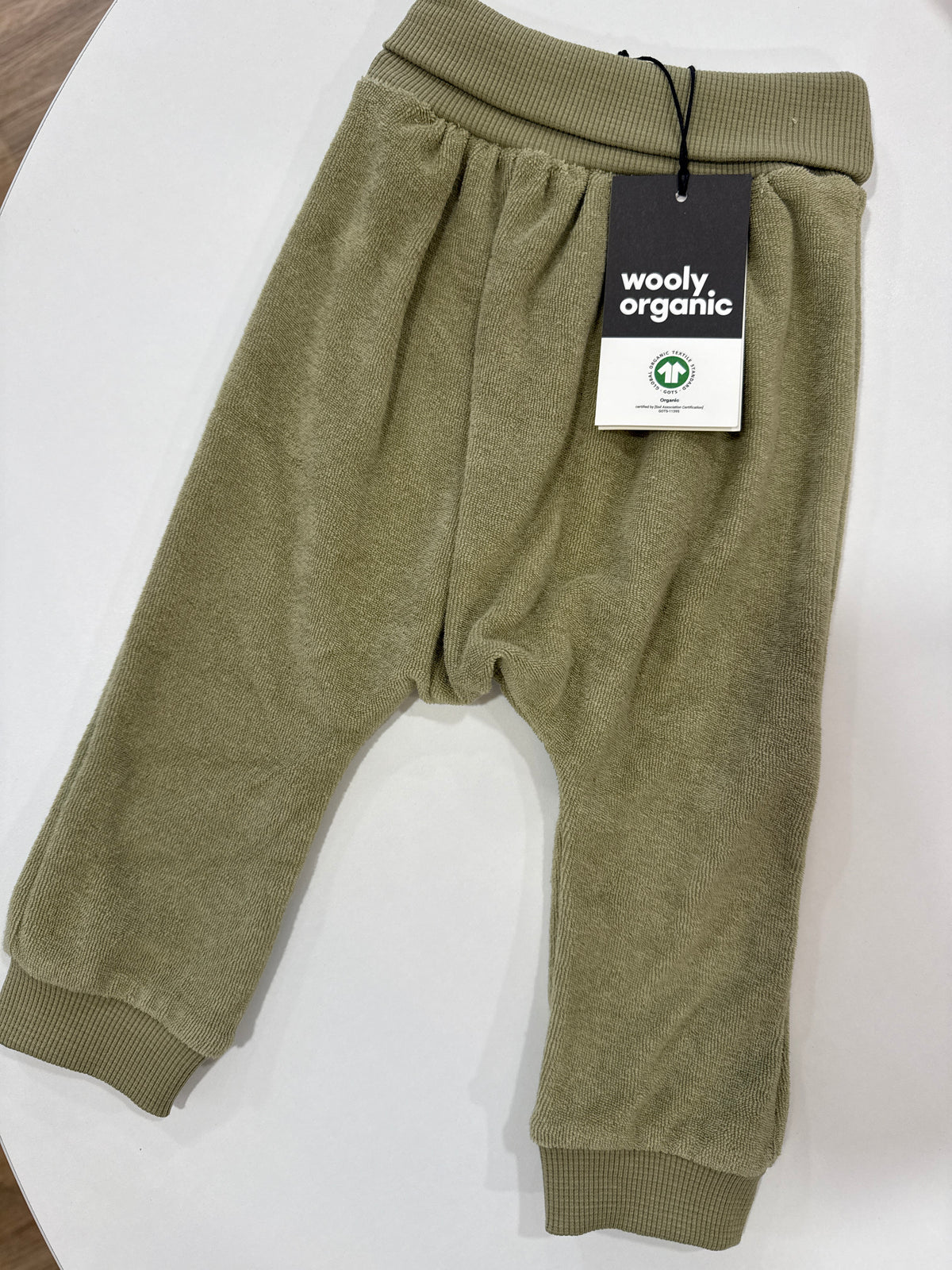 Pantalone verde unisex Wooly