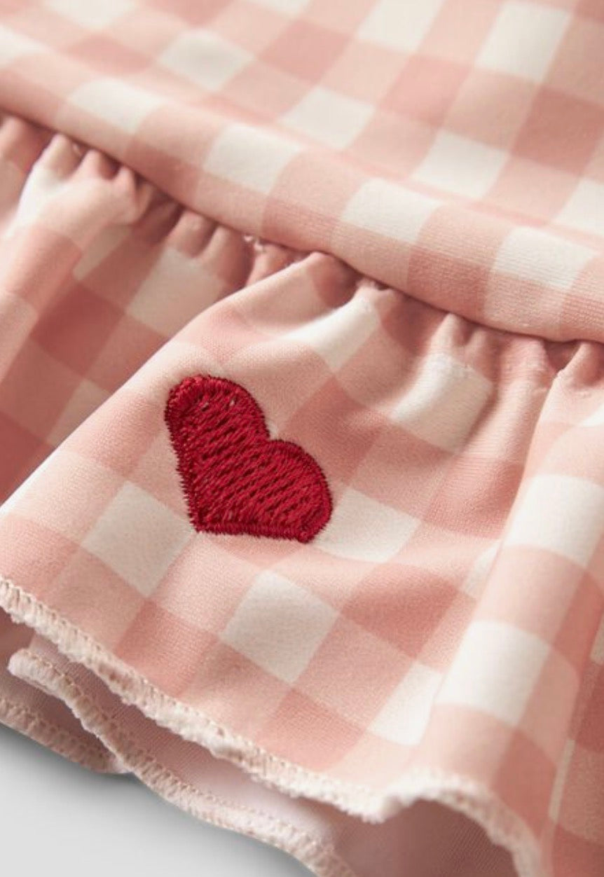 Costume Lil'A cuore rosa