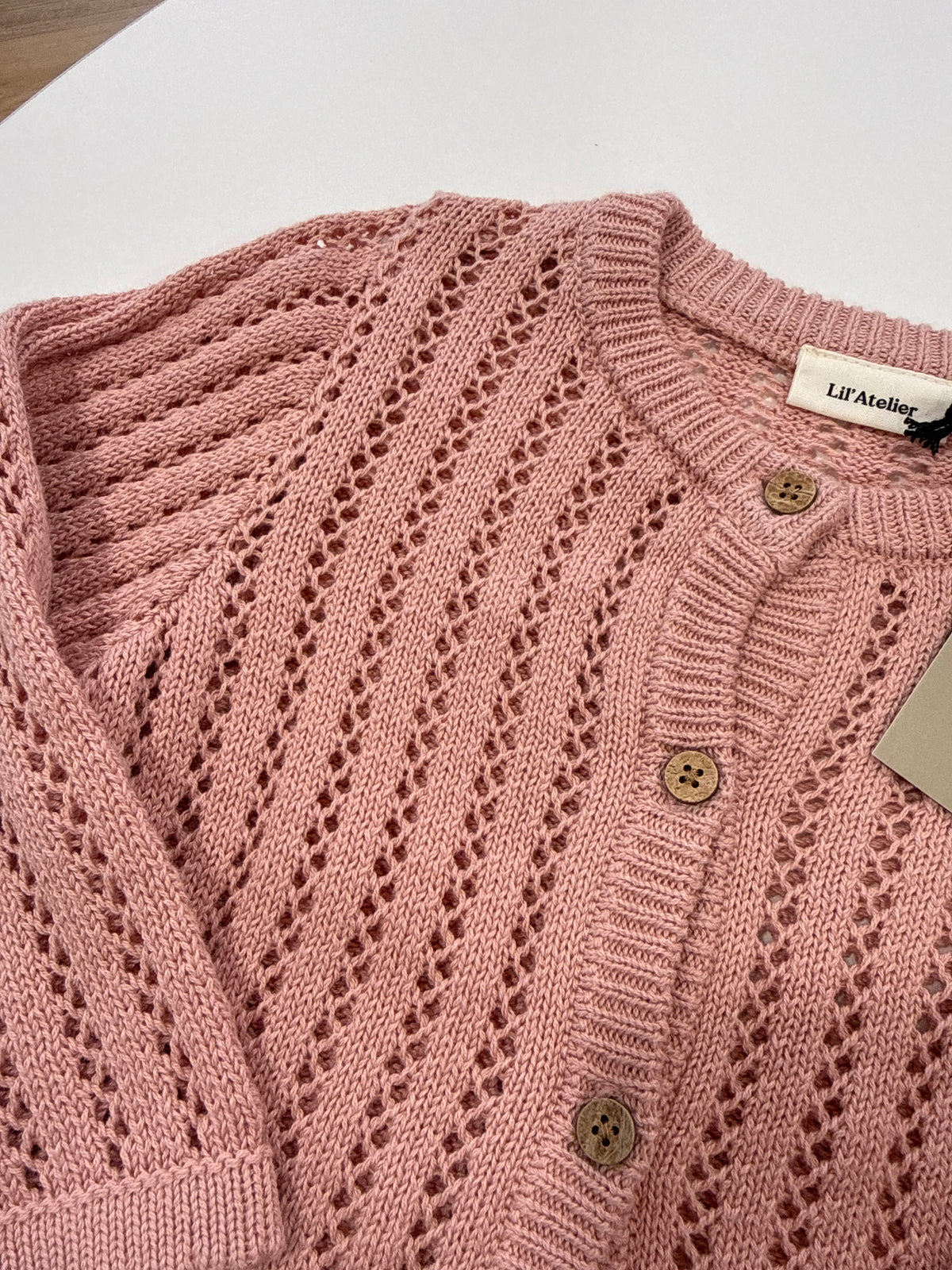 Cardigan rosa Lil'A