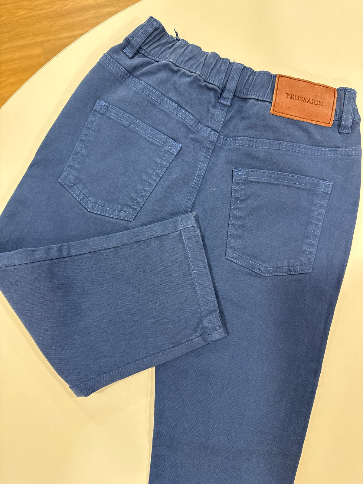 Pantalone blu trussardi