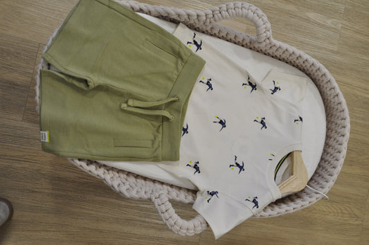 Shorts verde babyface