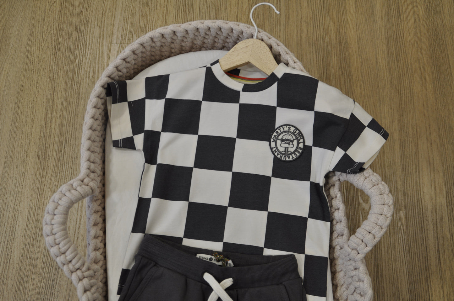 T-shirt quadri babyface