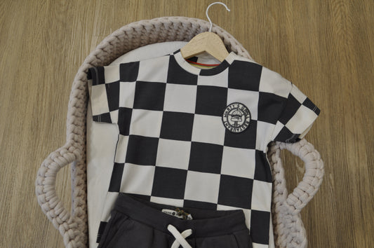 T-shirt quadri babyface