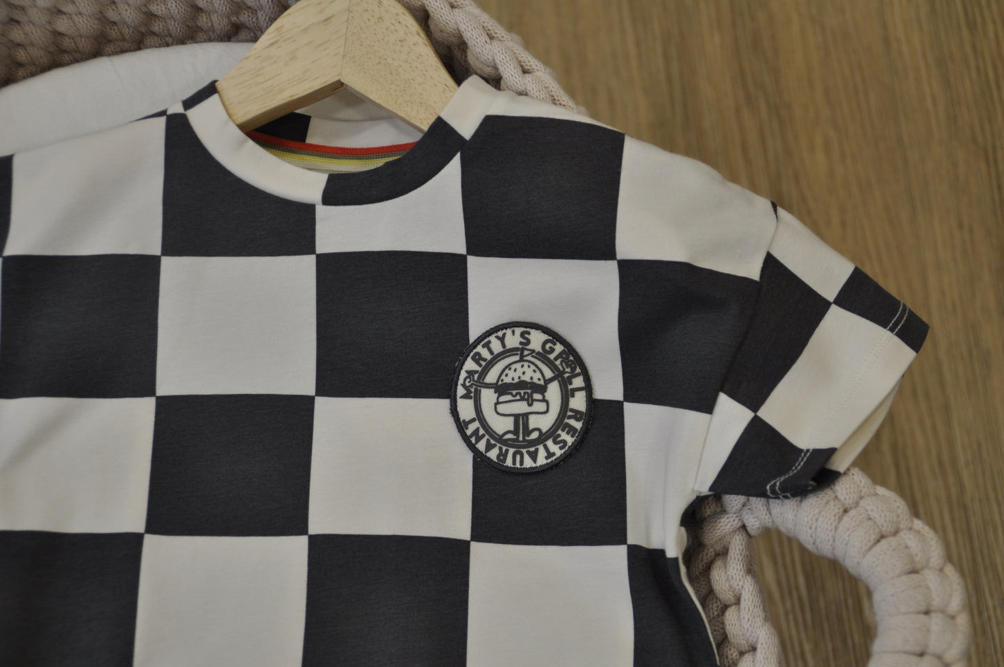 T-shirt quadri babyface