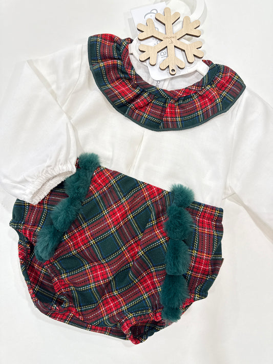 Completo calamaro tartan baby