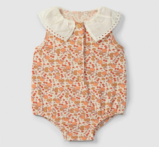 Body/pagliaccetto fiori Snug